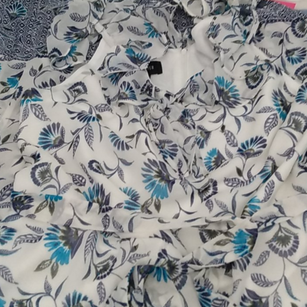 Amy Byer Girls Jumpsuit size 16 Blue